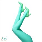 جوراب شلواری زنانه سبز زارا ابرا مد
